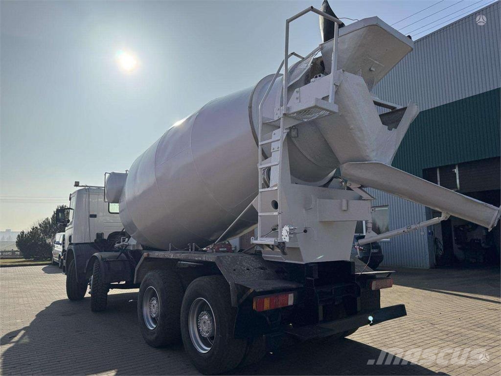 Scania 9m3 betono maišyklės antstatas Concrete trucks