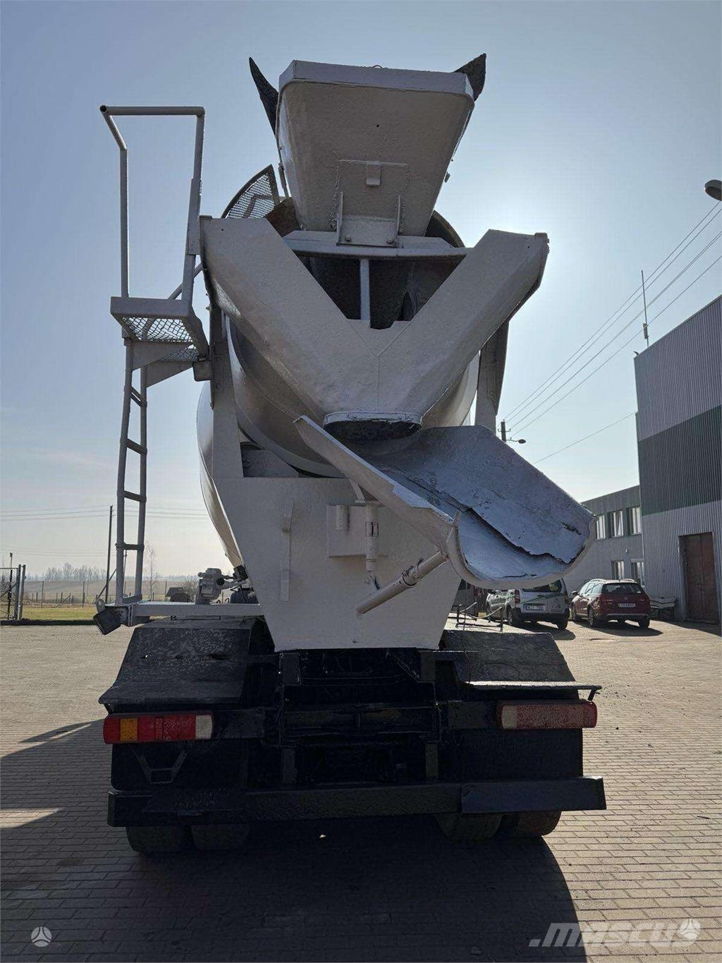 Scania 9m3 betono maišyklės antstatas Concrete trucks