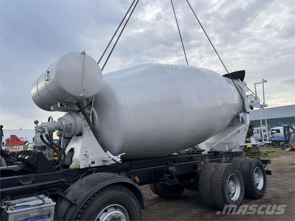 Scania 9m3 betono maišyklės antstatas Concrete trucks