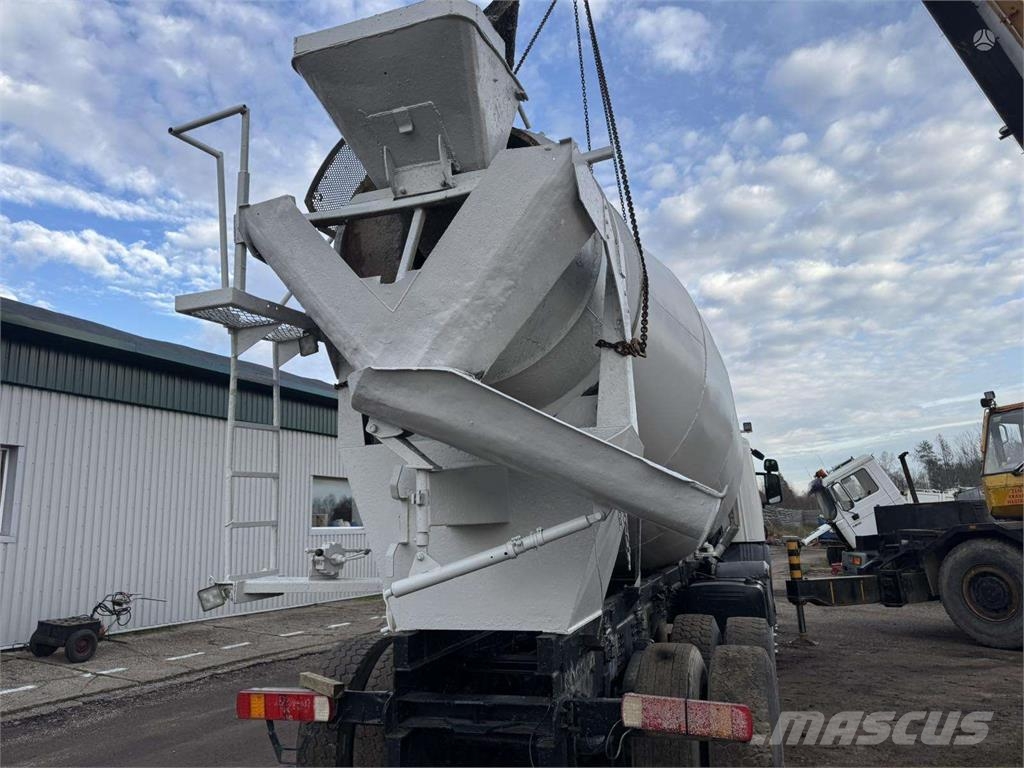 Scania 9m3 betono maišyklės antstatas Concrete trucks