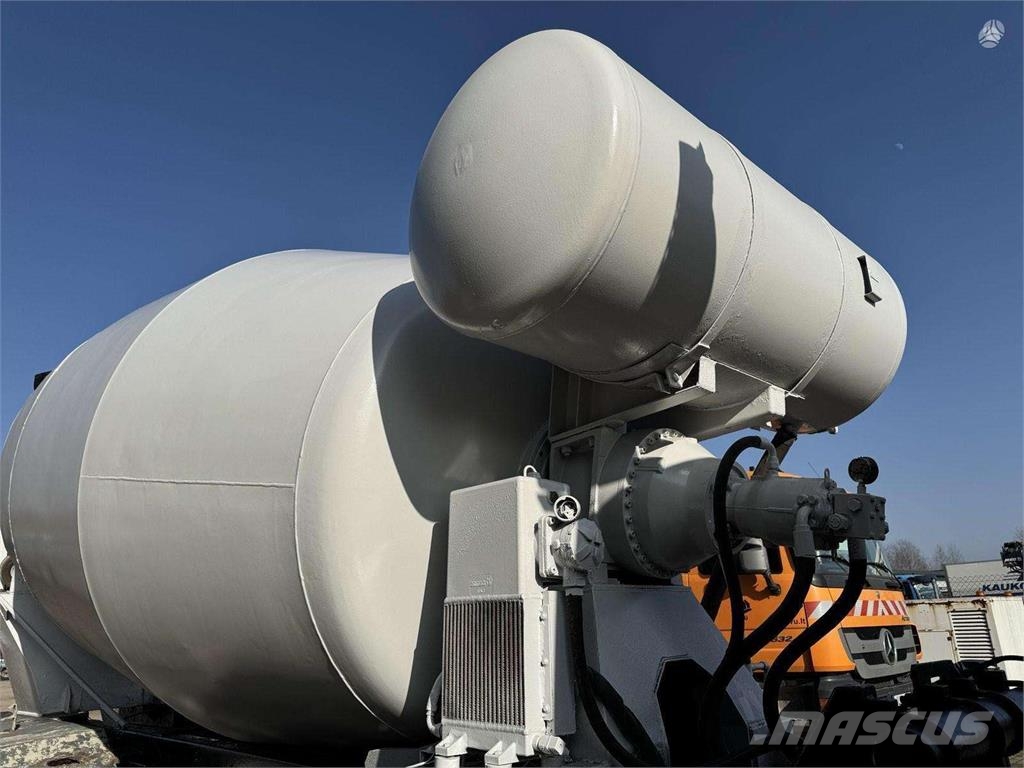Scania 9m3 betono maišyklės antstatas Concrete trucks