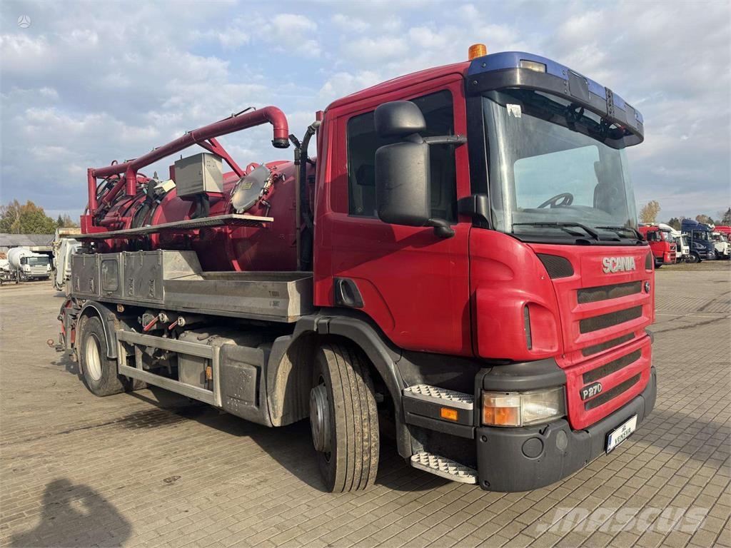 Scania P270 8m3 su stumokliu, 2005, Litvanya - vidanjörler - Mascus Turkey