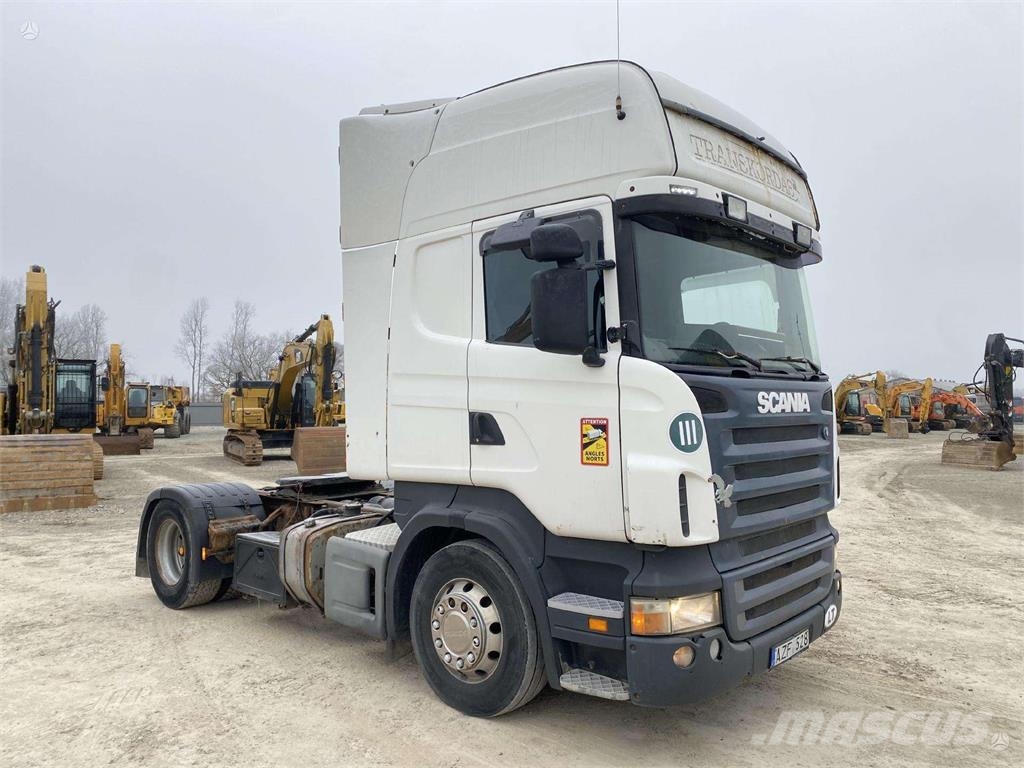 Scania R420 , hidraulika, 2 miegamosios vi Trækkere