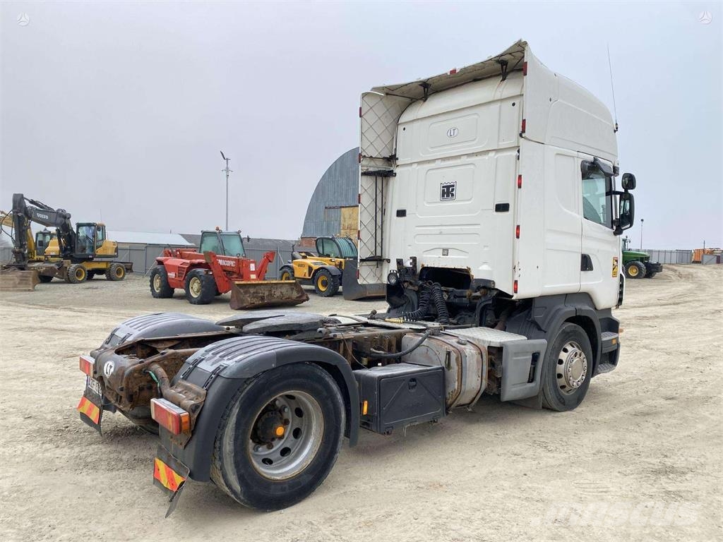 Scania R420 , hidraulika, 2 miegamosios vi Trækkere