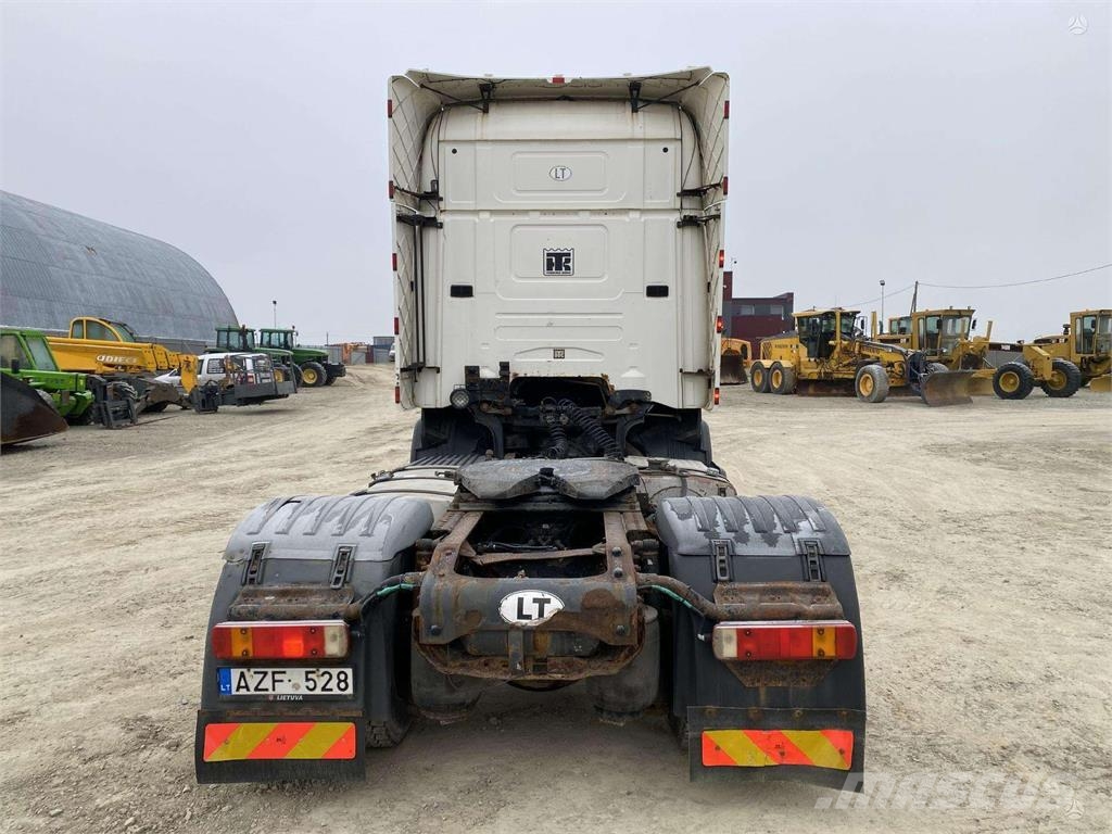 Scania R420 , hidraulika, 2 miegamosios vi Trækkere