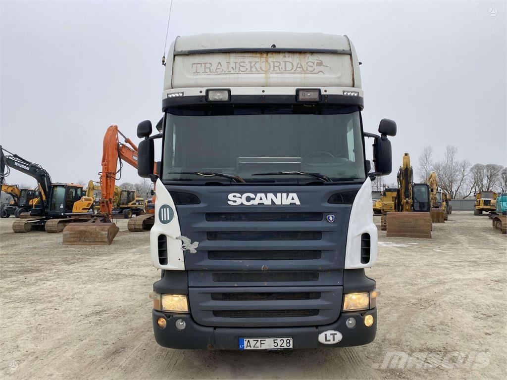 Scania R420 , hidraulika, 2 miegamosios vi Trækkere