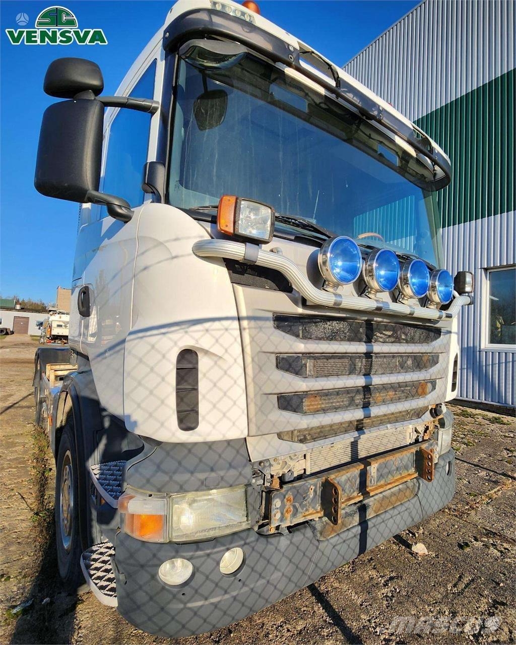 Scania R480 6x2 + HIAB MULTILIFT 훅 리프트 트럭