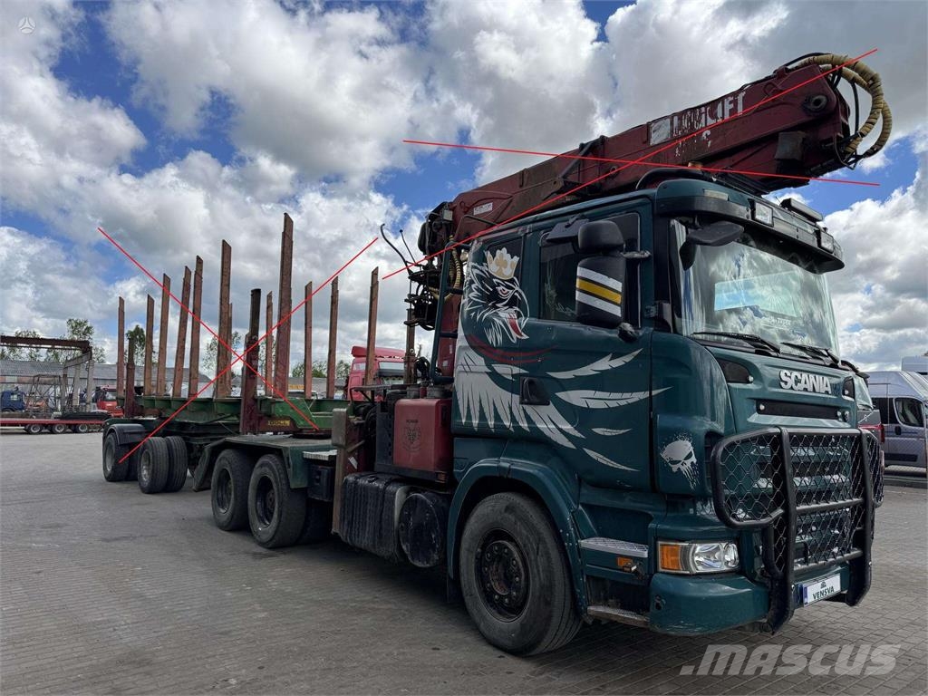 Scania R560 6x4 Camiones con chasís y cabina