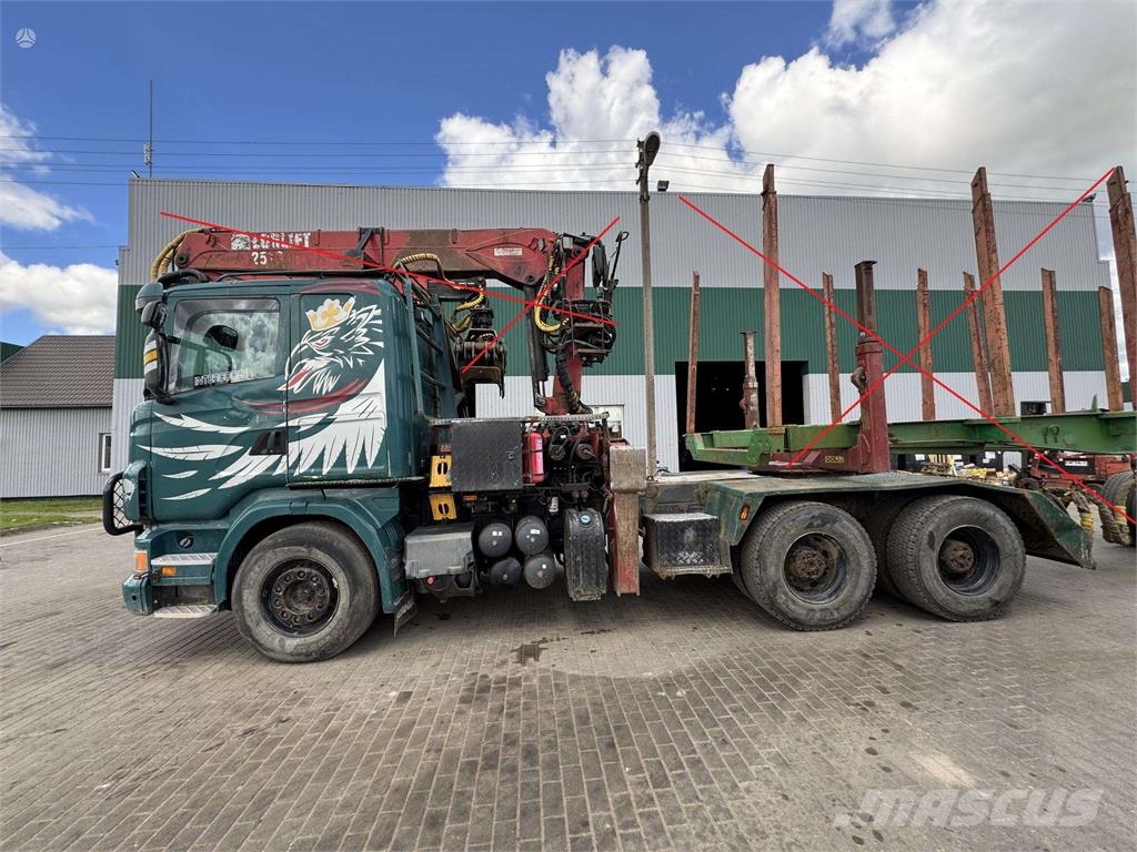 Scania R560 6x4 Camiones con chasís y cabina