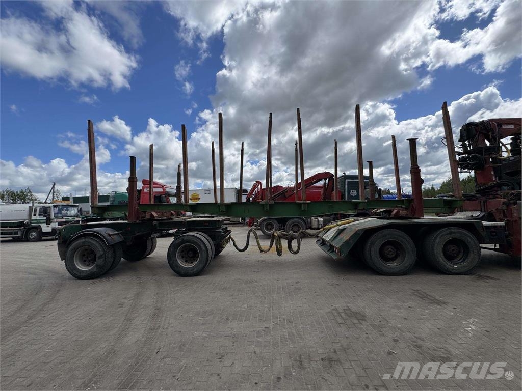 Scania R560 6x4 + DOLL M114 + LOGLIFT 251S Transportes de madera