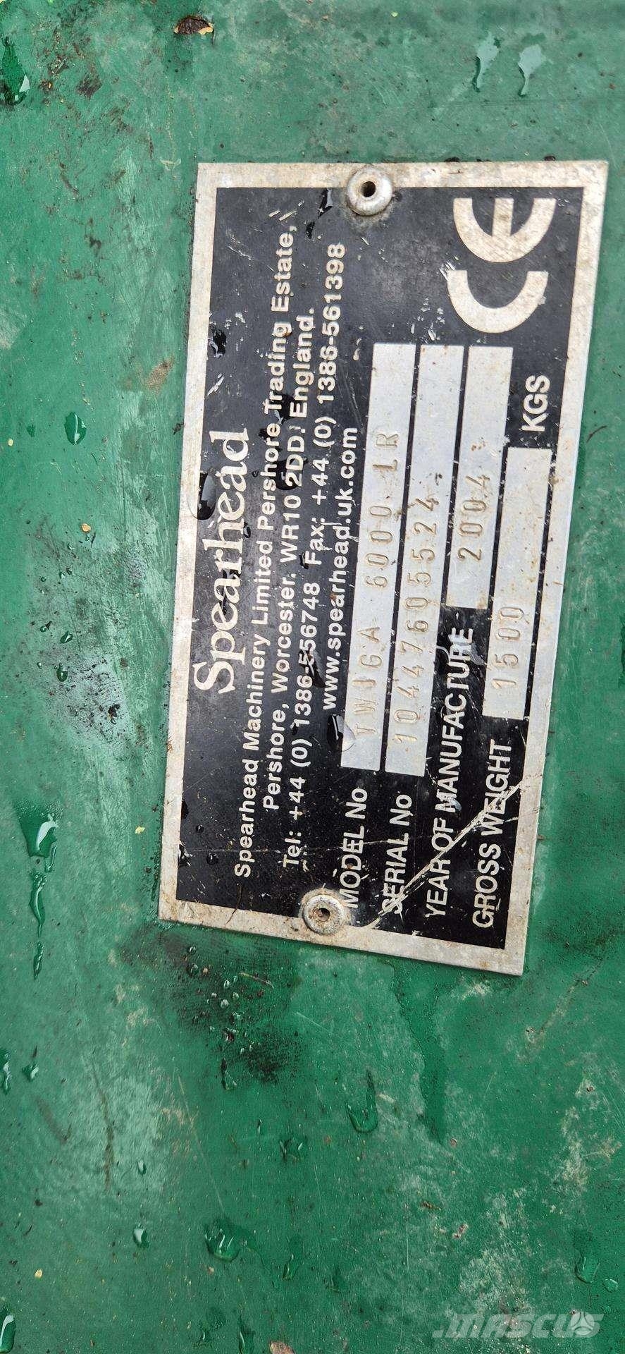 Spearhead TWIGA 6000 LR Diskli çayir biçme makinasi