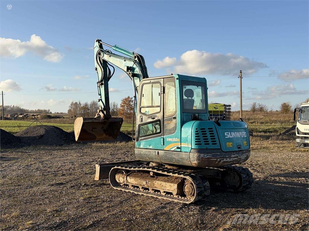 Sunward SWE80B Kāpurķēžu ekskavatori