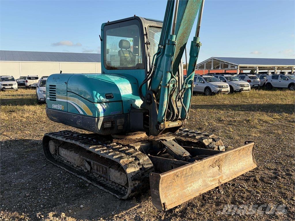 Sunward SWE80B Kāpurķēžu ekskavatori