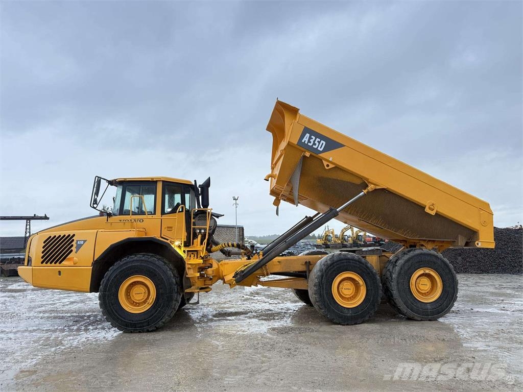 Volvo A 35 D , weight scales Liigendraamiga pinnaseveokid