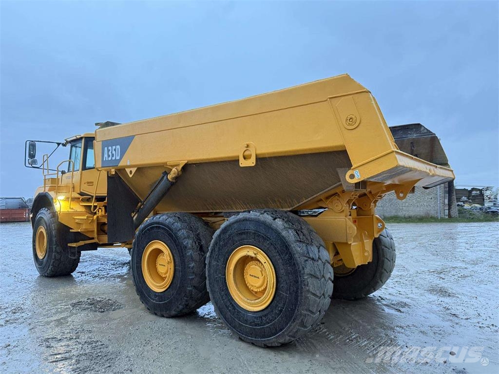 Volvo A 35 D , weight scales Liigendraamiga pinnaseveokid