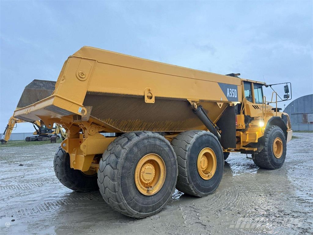 Volvo A 35 D , weight scales Liigendraamiga pinnaseveokid