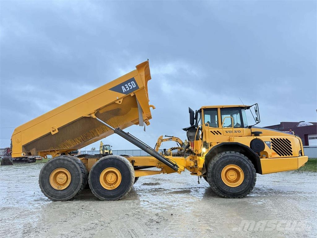 Volvo A 35 D , weight scales Liigendraamiga pinnaseveokid