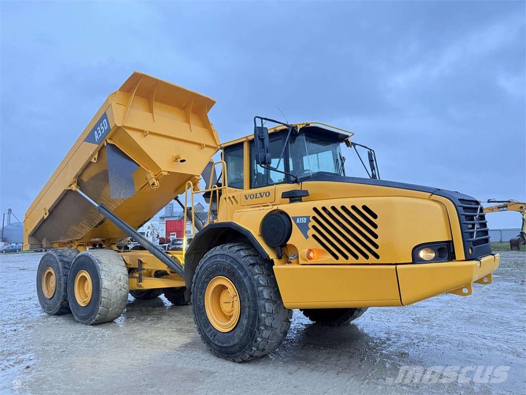 Volvo A 35 D , weight scales Liigendraamiga pinnaseveokid