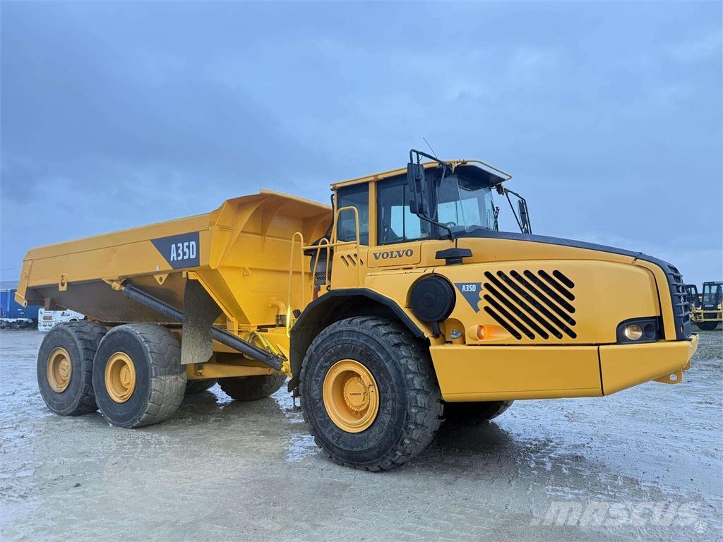 Volvo A 35 D , weight scales Liigendraamiga pinnaseveokid