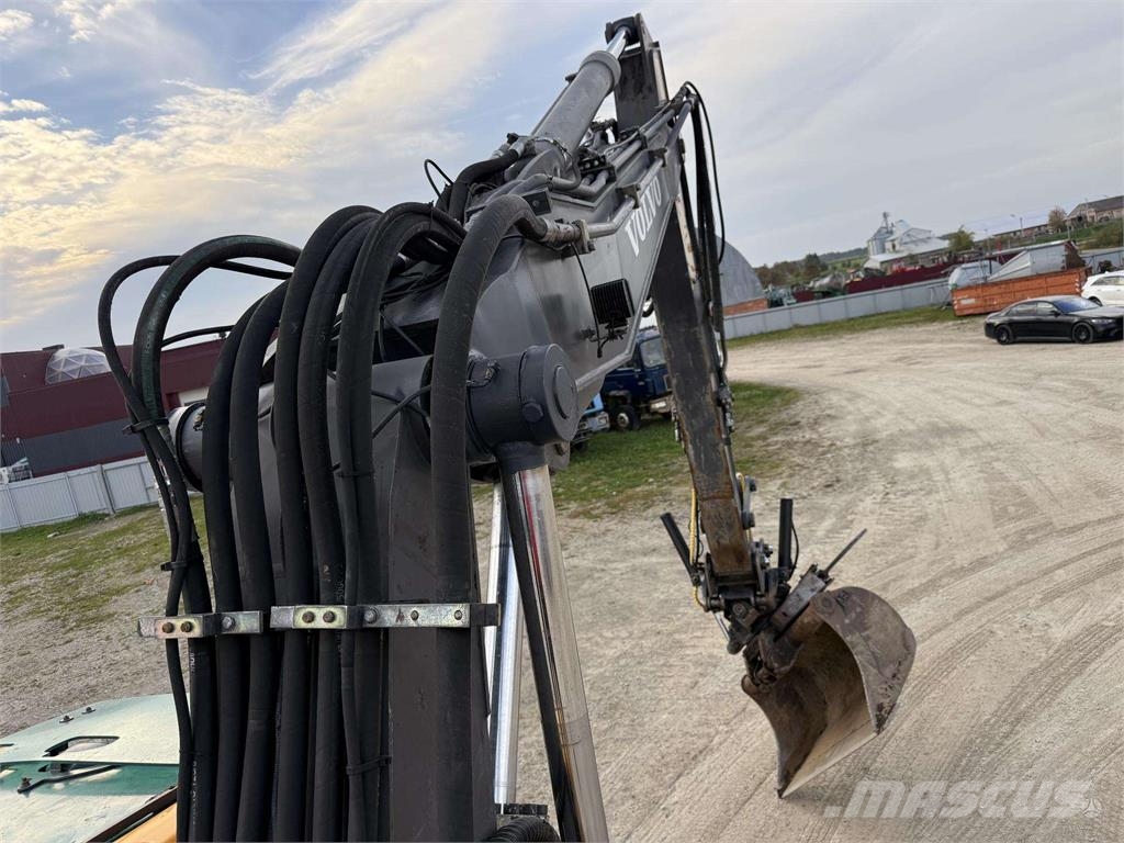 Volvo EW 180 C , ROTO + Grapple Mobilbagger