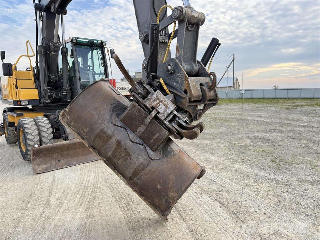 Volvo EW 180 C , ROTO + Grapple Mobilbagger