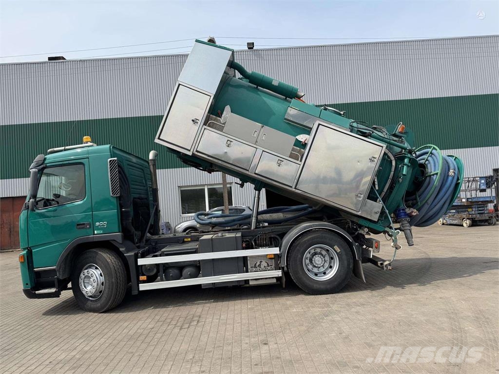 Volvo FM 300 Stainless steel 10m3 コンバイン／バキュームトラック