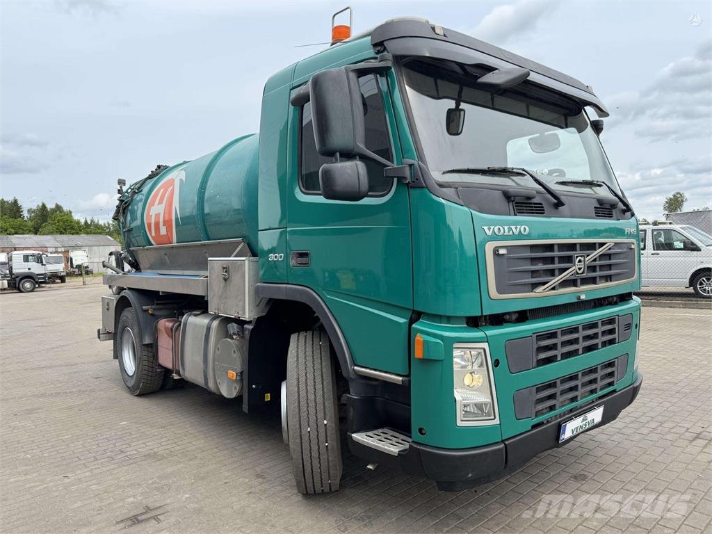 Volvo FM 300 Stainless steel 10m3 コンバイン／バキュームトラック