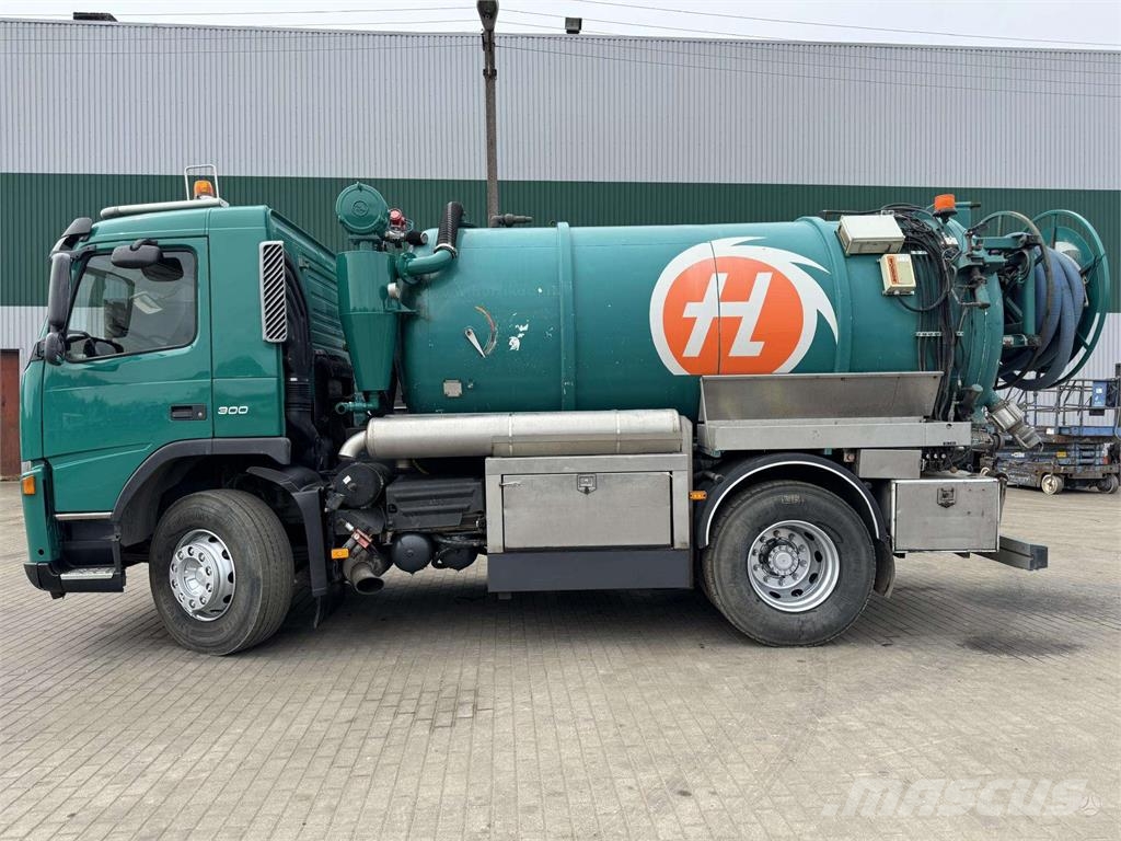 Volvo FM 300 Stainless steel 10m3 コンバイン／バキュームトラック