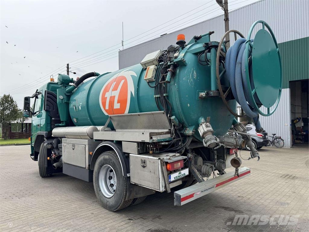 Volvo FM 300 Stainless steel 10m3 コンバイン／バキュームトラック