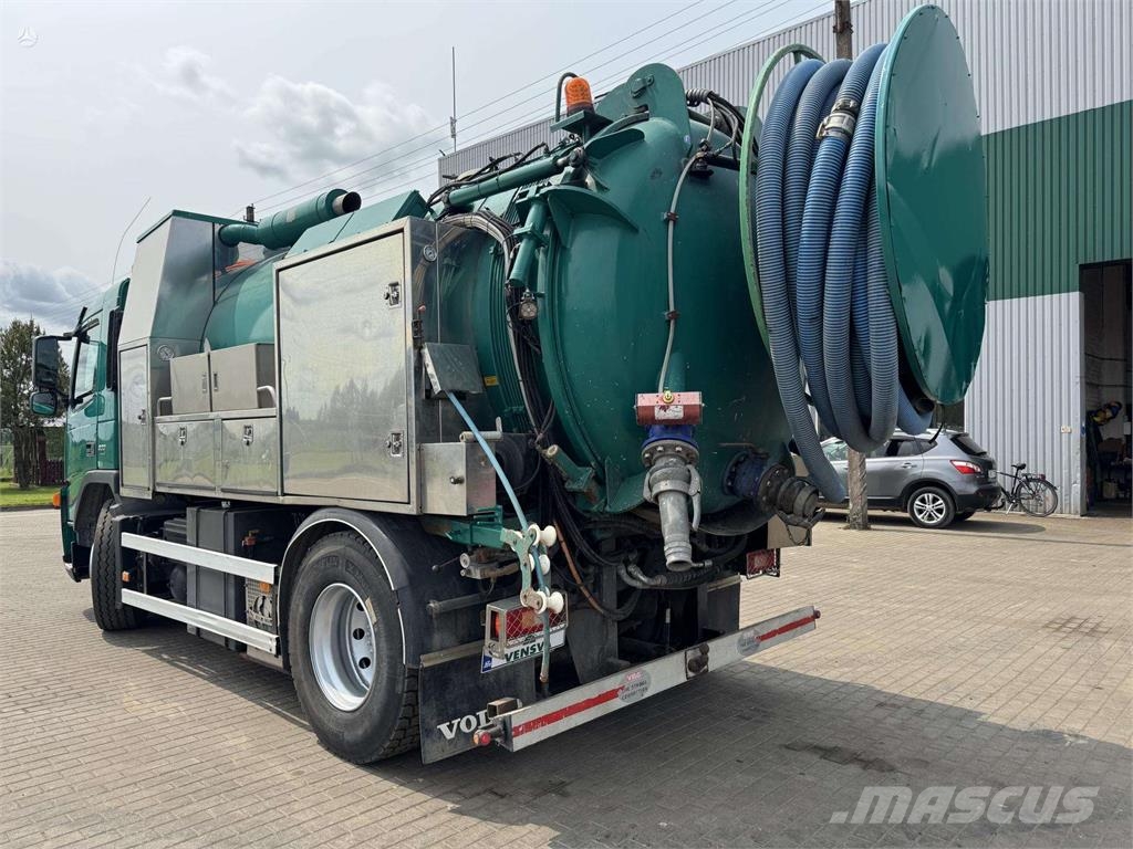 Volvo FM 300 Stainless steel 10m3 コンバイン／バキュームトラック