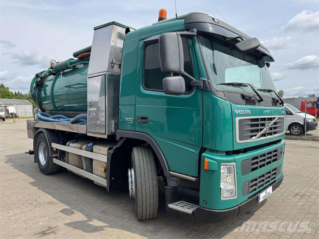 Volvo FM 300 Stainless steel 10m3 コンバイン／バキュームトラック