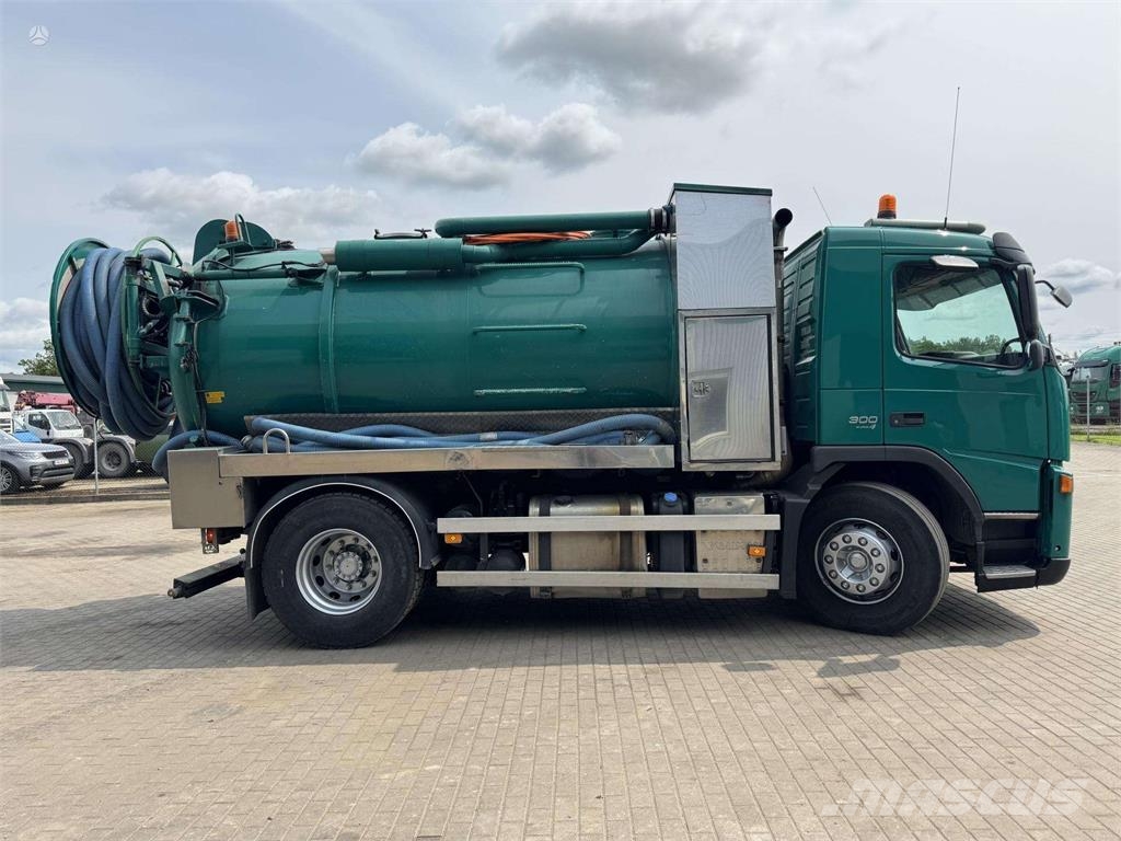 Volvo FM 300 Stainless steel 10m3 コンバイン／バキュームトラック