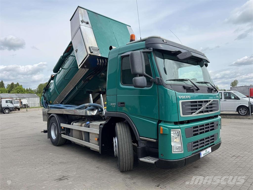 Volvo FM 300 Stainless steel 10m3 コンバイン／バキュームトラック