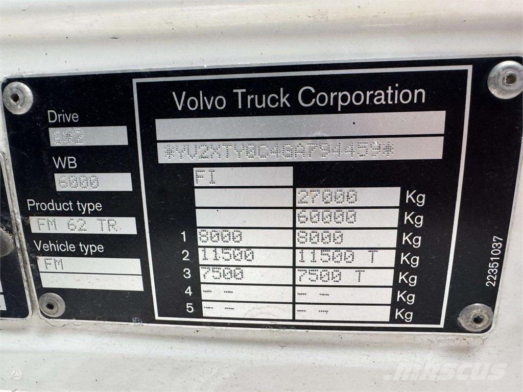 Volvo FM 460 + Palfinger PK 24500 + evacuator platform Autoveokid