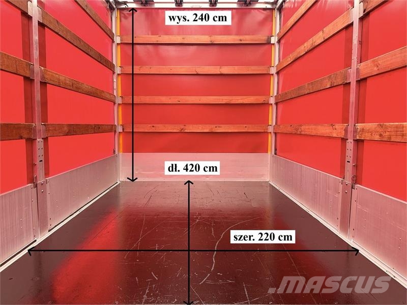 Fiat DUCATO TARPAULIN 8 PALLETS WEBASTO Цельнометаллический фургоны