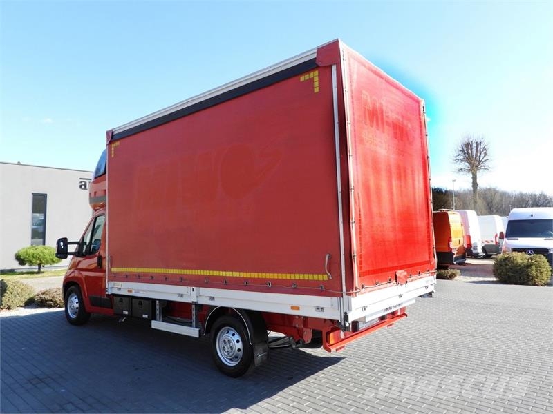 Fiat DUCATO TARPAULIN 8 PALLETS WEBASTO Цельнометаллический фургоны