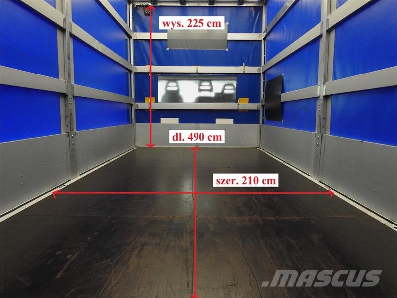 Fiat DUCATO   TARPAULIN 10 PALLETS WEBASTO Zabojni kombi