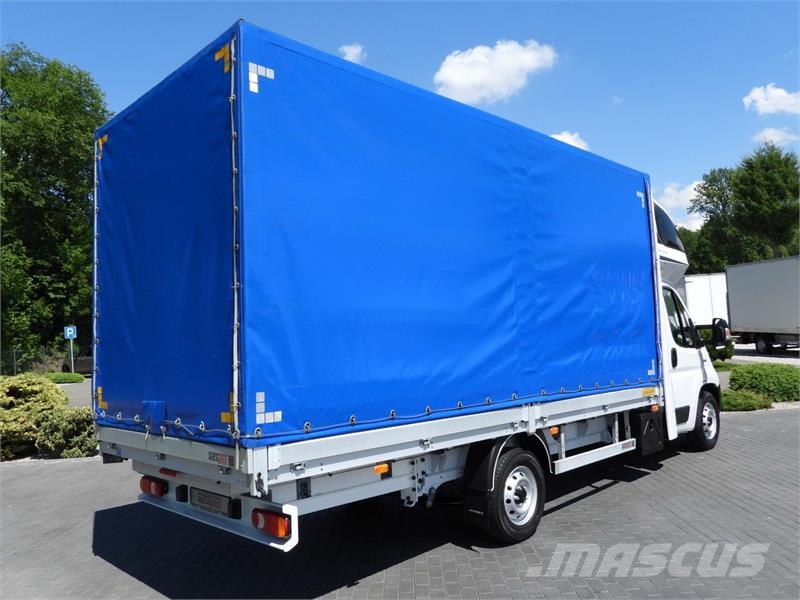 Fiat DUCATO TARPAULIN 10 PALLETS WEBASTO هيكل صندوقي