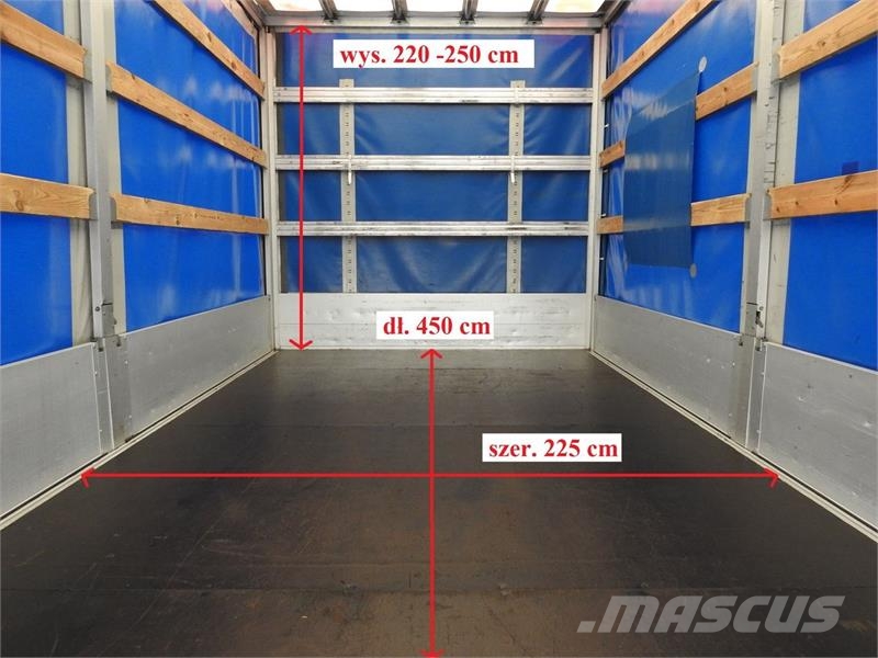 Fiat DUCATO TARPAULIN LIFT 9 PALLETS WEBASTO Zabojni kombi
