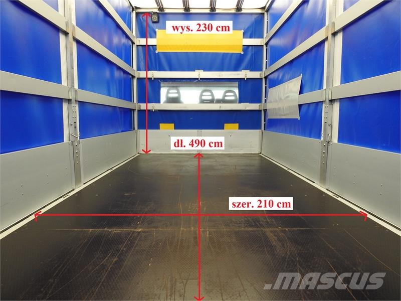 Fiat DUCATO TARPAULIN 10 PALLETS WEBASTO Zabojni kombi