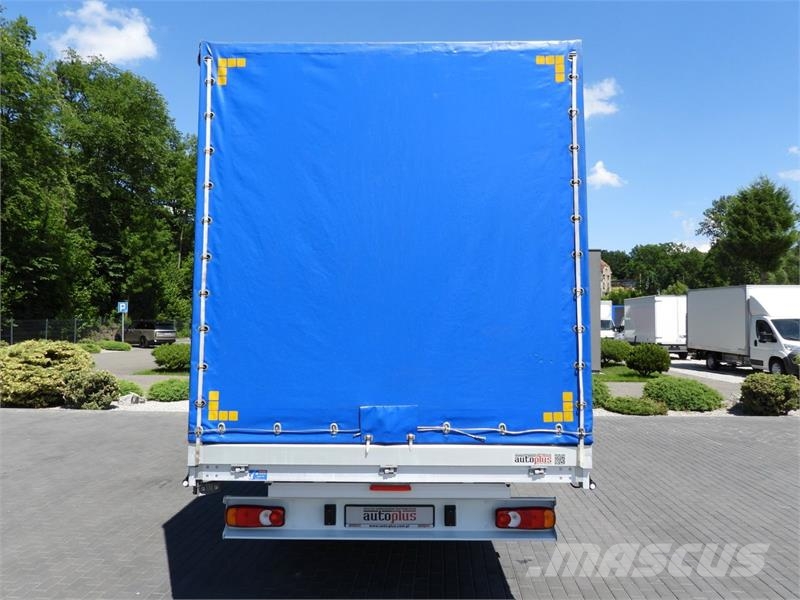 Fiat DUCATO TARPAULIN 10 PALLETS WEBASTO هيكل صندوقي