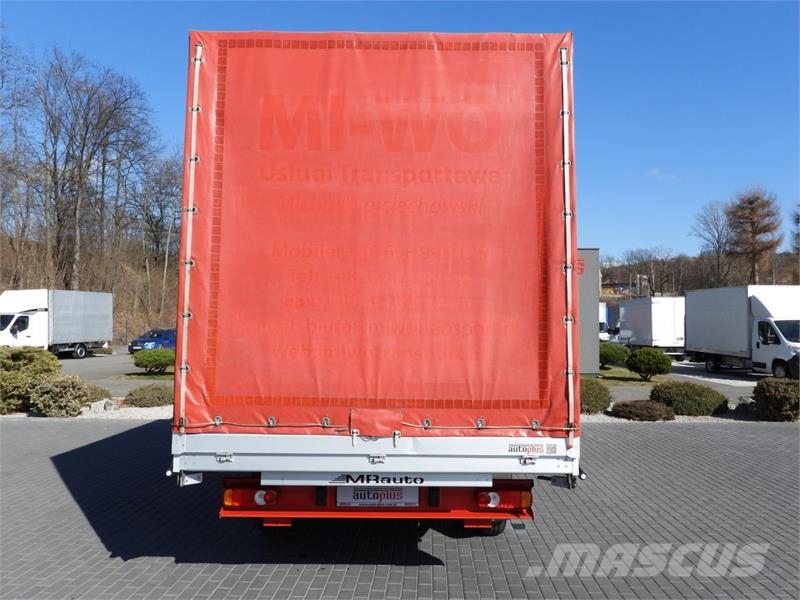 Fiat DUCATO TARPAULIN 8 PALLETS WEBASTO Цельнометаллический фургоны