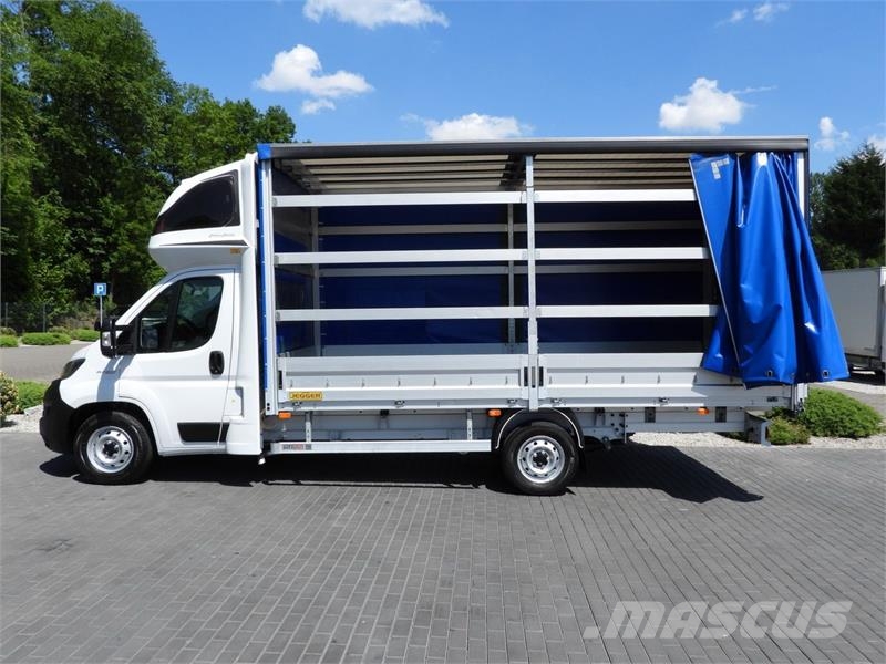 Fiat DUCATO TARPAULIN 10 PALLETS WEBASTO هيكل صندوقي