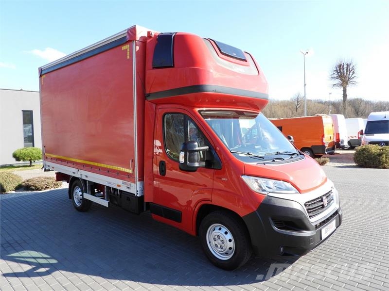 Fiat DUCATO TARPAULIN 8 PALLETS WEBASTO Цельнометаллический фургоны