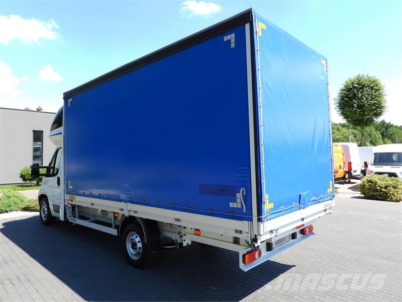 Fiat DUCATO TARPAULIN 10 PALLETS WEBASTO هيكل صندوقي