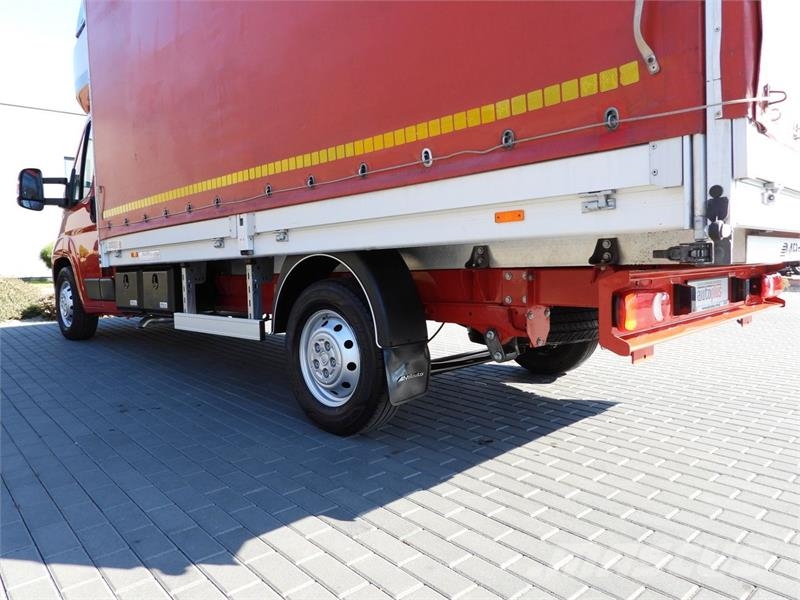 Fiat DUCATO TARPAULIN 8 PALLETS WEBASTO Цельнометаллический фургоны