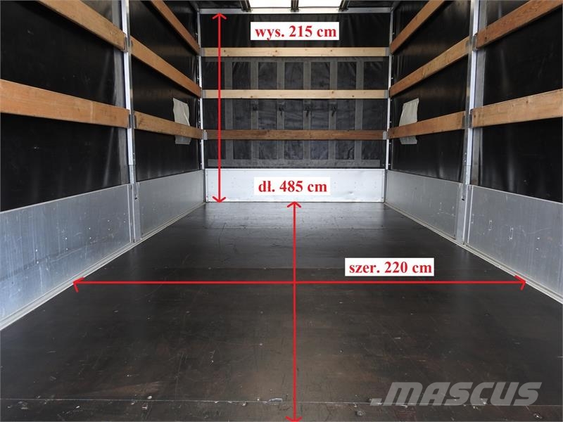 Fiat DUCATO TARPAULIN 10 PALLETS AIR CONDITIONING 박스 바디