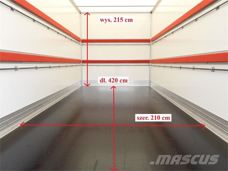 Ford TRANSIT BOX 8 PALLETS CRUISE CONTROL Gesloten opbouw