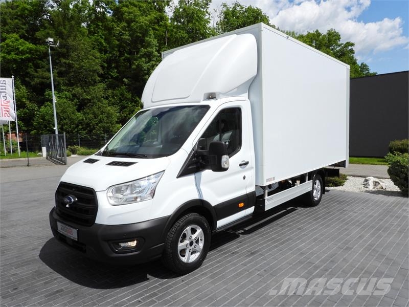 Ford TRANSIT BOX LIFT 8 PALLETS CRUISE CONTROL LED Фургони