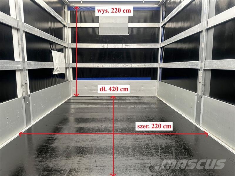 Ford TRANSIT TARPAULIN 8 PALLETS CRUISE CONTROL Furgonai